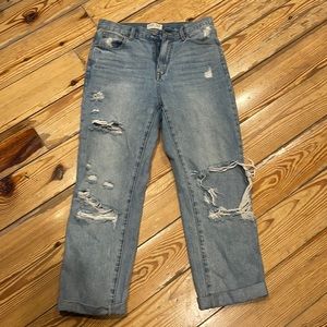 Blank Paige Boyfriend Jeans